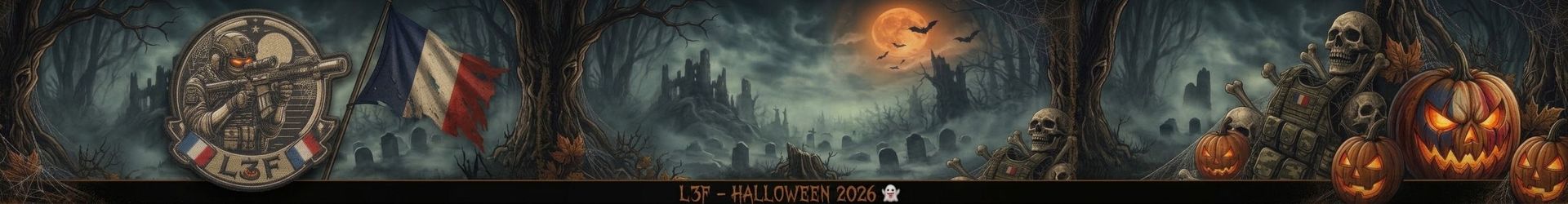 Bannière Halloween L3F